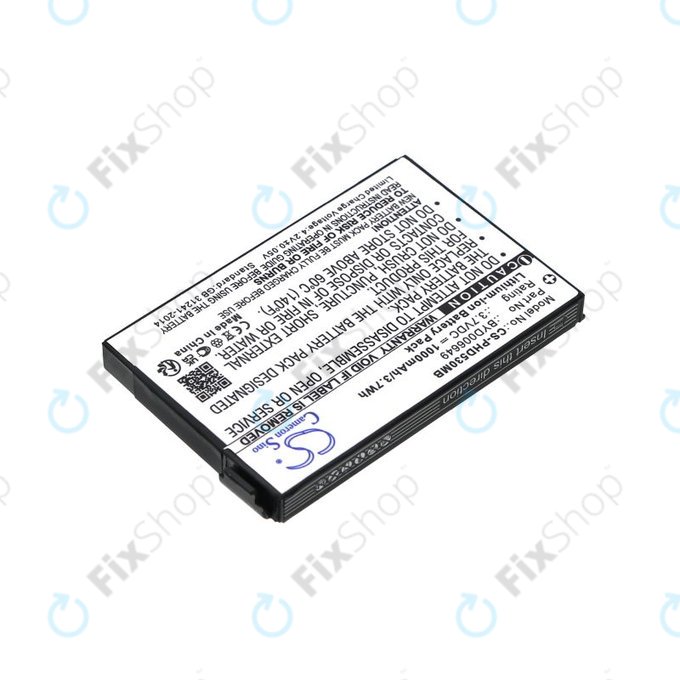 Batterie pour Philips Avent Eco SCD535 DECT, 1000mAh, Li-Ion, 3.7V, BYD001743, HQ