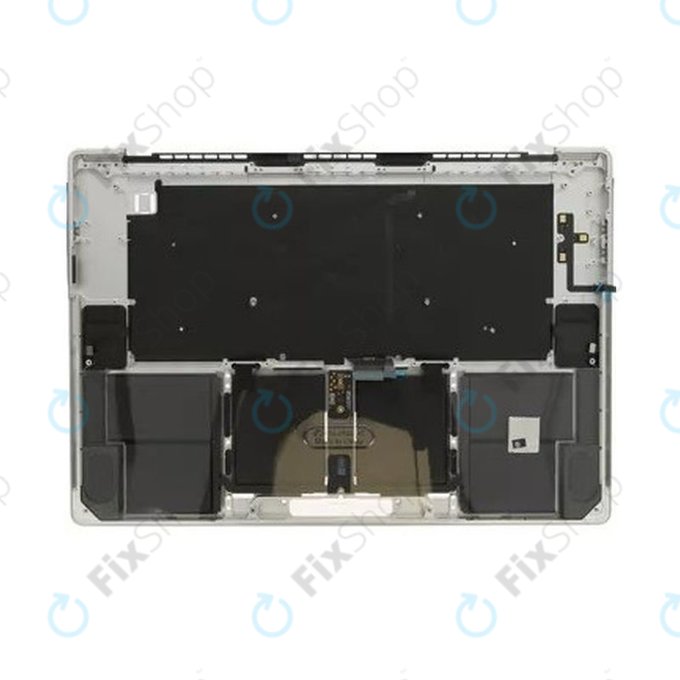 Cadre supérieur clavier pour MacBook Pro 16" A2780 (2023), avec clavier US et batterie, Silver, 661-32190, Genuine Apple