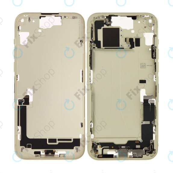 Cadre central avec batterie pour iPhone 15 Plus | Yellow | ZD076-00676 | Genuine Apple