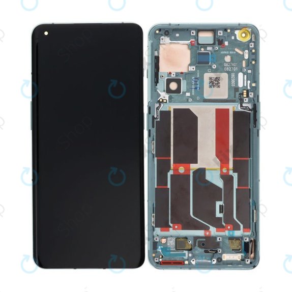 OnePlus 10 Pro NE2210 NE221 - Écran LCD + Écran Tactile + Cadre (Emerald Forest) OLED