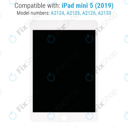 Apple iPad Mini 5 - Écran LCD + Écran Tactile (White) Refurbished
