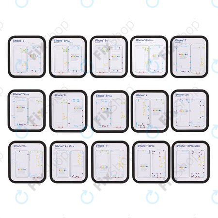 Tapis à vis magnétique pour iPhone 6 - 11 Pro Max