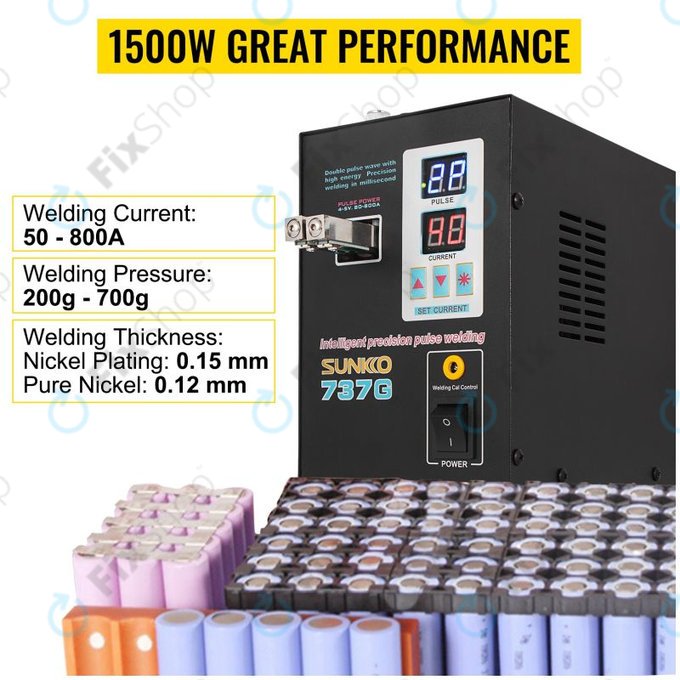 Sunkko 737G - Machine à souder par points (1,5KW)