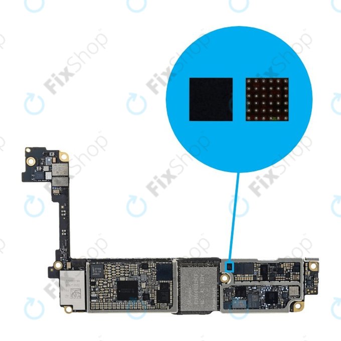 Apple iPhone 7, 7 Plus, iPad (5e, 6e, 7e génération), iPad Pro 9.7, 10.5, 12.9 (1re génération) - IC de chargement USB U4001 1610A3