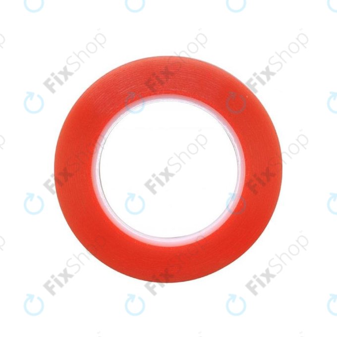 Magic RED Tape - Ruban Adhésif Double Face - 1mm x 25m (Transparent)