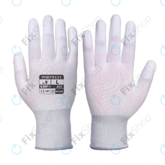 ESD Gants en caoutchouc Fin - Taille L