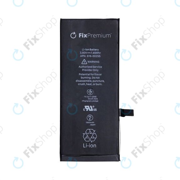 Batterie pour iPhone 7, 1960mAh, FixPremium