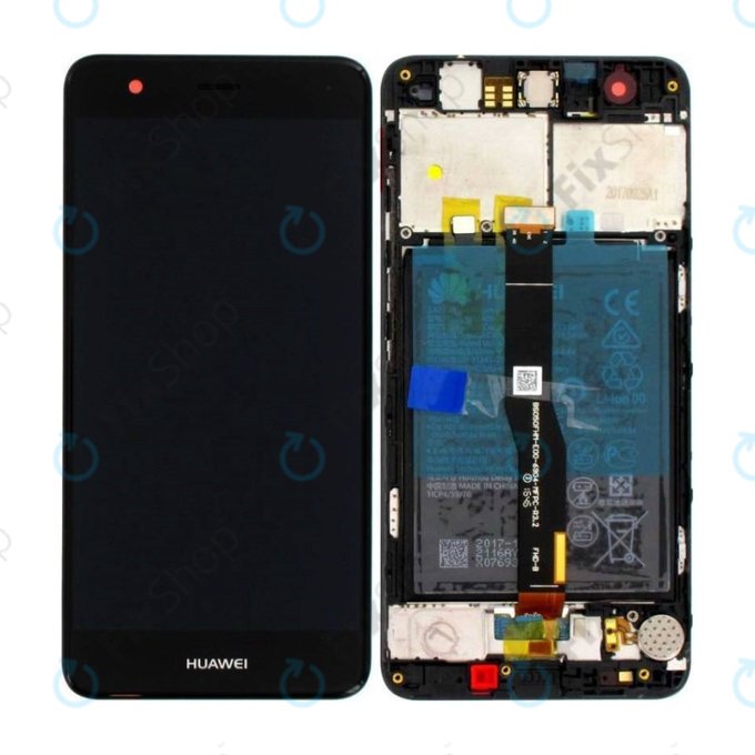 Huawei Nova - Écran LCD + Ecran Tactile + Cadre + Batterie (Black) - 02351CKD, 02350YRH Genuine Service Pack