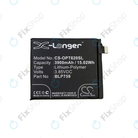 OnePlus 8 Pro - Batterie BLP759 3900mAh HQ