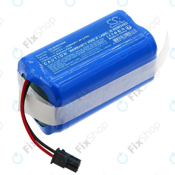 Batterie pour Eufy RoboVac L30 Hybrid+, Concept VR2110, 3350mAh, Li-Ion, 14.4V, T2996011, HQ