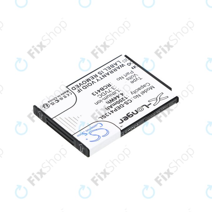 Batterie pour Doro Primo 406, 413, 414, 1200mAh, Li-Ion, 3.7 V, RCB413, HQ