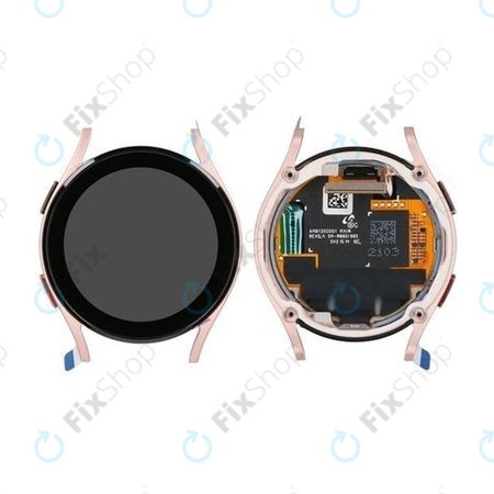 Samsung Galaxy Watch 4 40 mm R865 - Écran LCD + Écran tactile + Cadre (Or rose) - GH97-26411D Genuine Service Pack