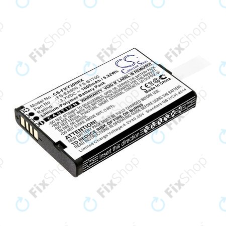 Batterie pour Flysky FA605, FS-GT2B, FS-I10, 1600mAh, Li-Pol, 3.7V, FS-BA800, HQ