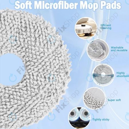 Xiaomi Dreame X50, L40s Pro Ultra, Mova V50 Ultra, P60 - Chiffon de vadrouille