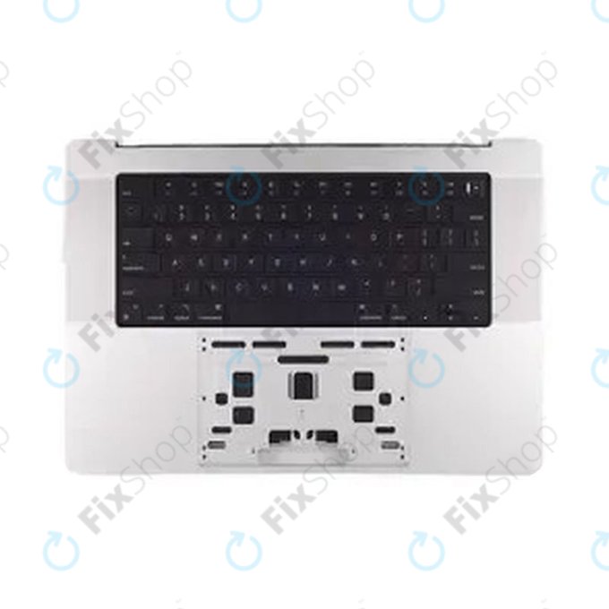 Cadre supérieur clavier pour MacBook Pro 14", A3112 (2024), avec clavier US et batterie, Silver, 661-42513, Genuine Apple