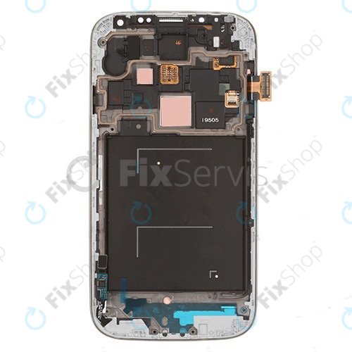 Samsung Galaxy S4 i9505 - Écran LCD + Écran tactile + Cadre OLED (White Frost)