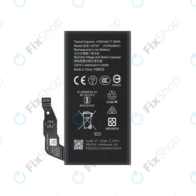 Google Pixel 8a - Batterie GO7DF 4492mAh