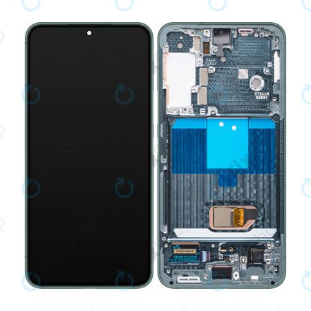 Samsung Galaxy S22 S901B - Écran LCD + Écran tactile + Cadre (Vert) - GH82-27520C, GH82-27521C Genuine Service Pack