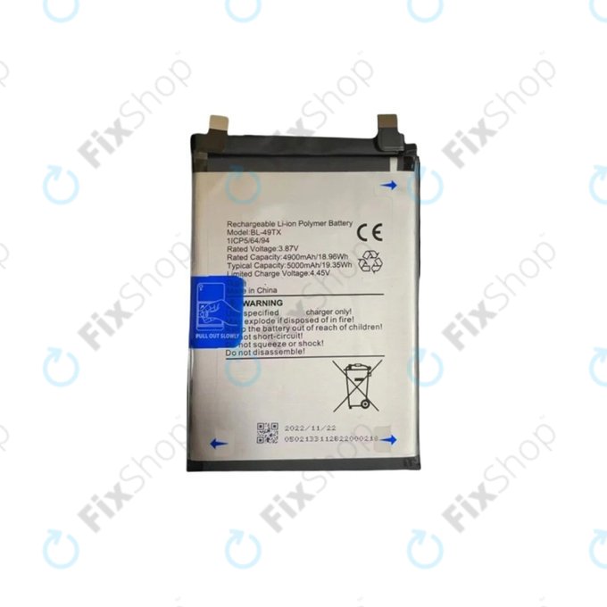 Infinix Note 30 5G X6711 - Batterie 5000mAh