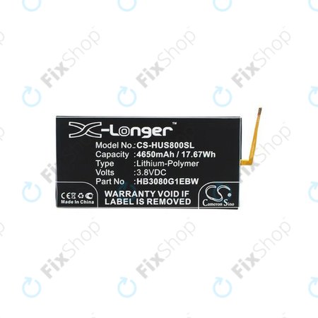 Huawei EE Eagle, MediaPad T1 8.0, T1 10 - Batterie HB3080G1EBC 4650mAh HQ
