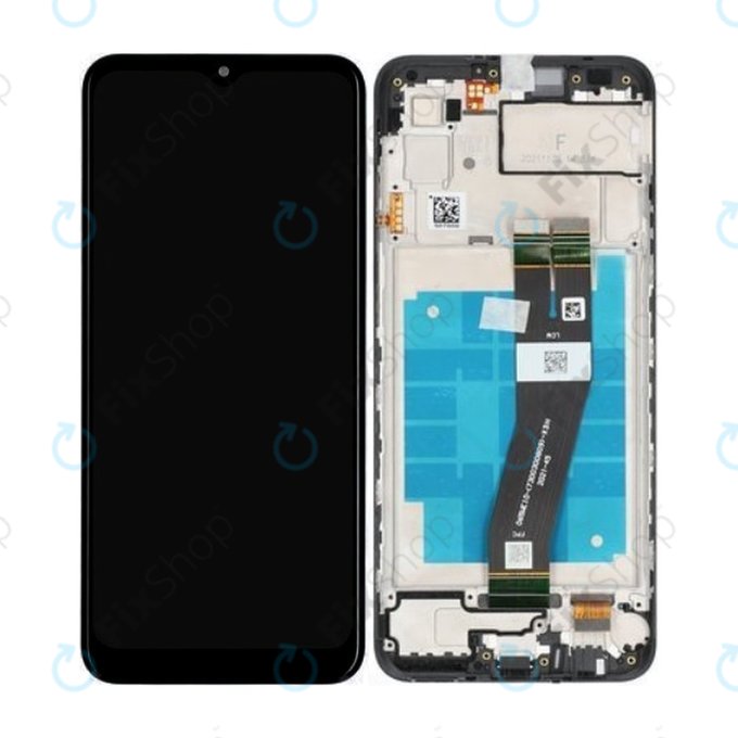 Samsung Galaxy A03 A035G - Écran LCD + Ecran Tactile + Cadre (Noir) - GH81-21626A Genuine Service Pack
