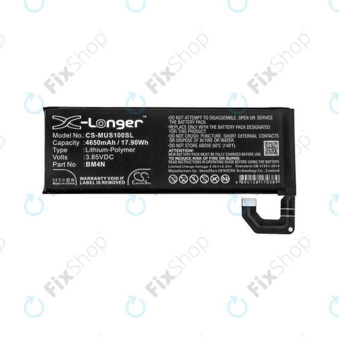 Xiaomi Mi 10 M2001J2G - Batterie BM4N 4650mAh HQ
