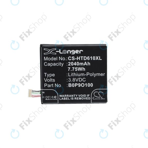 HTC Desire 610 A3 - Batterie B0P9O100 2040mAh HQ