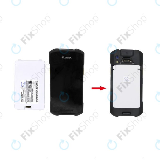 Zebra TC21,TC26,TC26AK,TC210,TC210K - Batterie BTRY-TC2Y-1XMA1-01 3050mAh (White) HQ