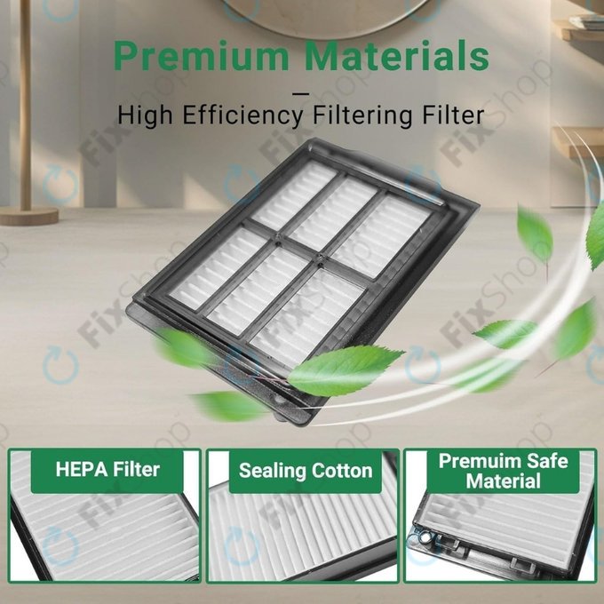 Filtre HEPA, 2 pièces pour iRobot Roomba Plus 505, 507, 405, 4020