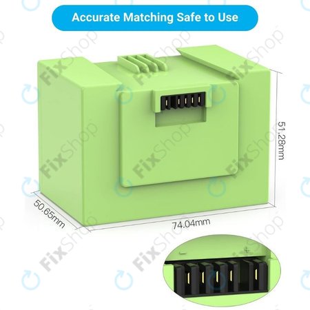 iRobot Roomba e-series, i-series - Batterie ABL-D1, 4624864, ABL-D2 2600mAh HQ