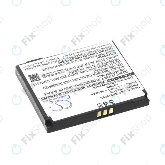 Batterie pour Becker HJS 100, HJS100, Li-Ion, 3.7V, 900mAh, HQ