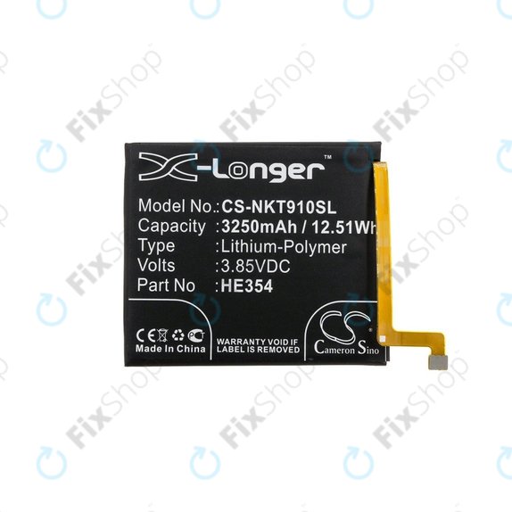 Nokia 9 PureView - Batterie HE354 3250mAh HQ
