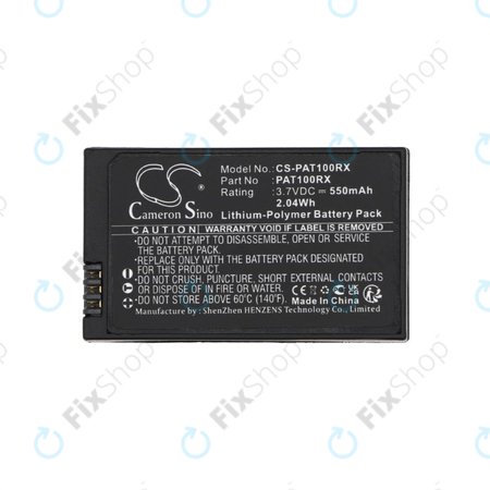 Batterie pour Parrot, 550mAh, Li-Pol, 3.7V, PF070238, HQ