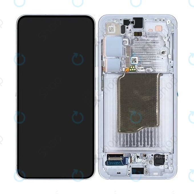 Samsung Galaxy S25 - Écran LCD + Écran tactile + Cadre (Icy Blue) OLED