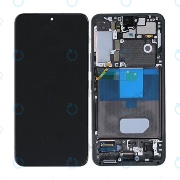 Samsung Galaxy S22 S901B - Écran LCD + Écran tactile + Cadre (Phantom Black) OLED