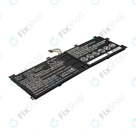 Batterie pour Lenovo IdeaPad Miix 510, Miix520, Miix 5 Pro, 4850mAh, Li-Pol, 7.68V, 2ICP5/70/106, HQ