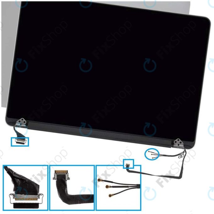 Apple MacBook Pro 13" Retina A1502 (Late 2013 - Mid 2014) - Écran LCD + Vitre avant + Coque Refurbished