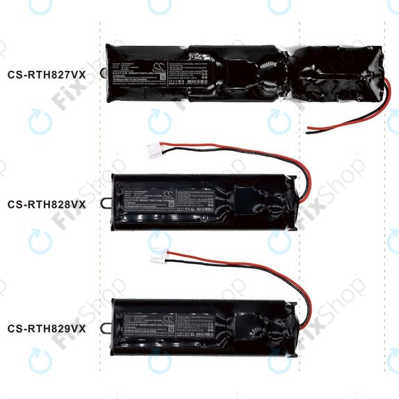 Batterie pour Rowenta RH8827WO, RH8971WO, RH8929WO, 3500mAh, Li-Ion, 25.2V, RS-RH5274, HQ