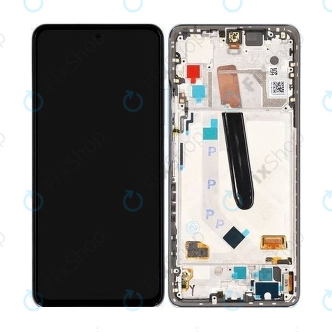 Xiaomi Poco F3 - Écran LCD + Ecran Tactile + Cadre (Bleu) - 560004K11A00 Genuine Service Pack