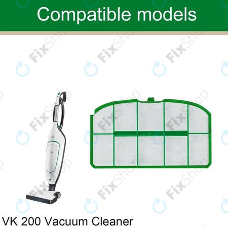 Vorwerk Kobold VK200 - Filtre a poussiere
