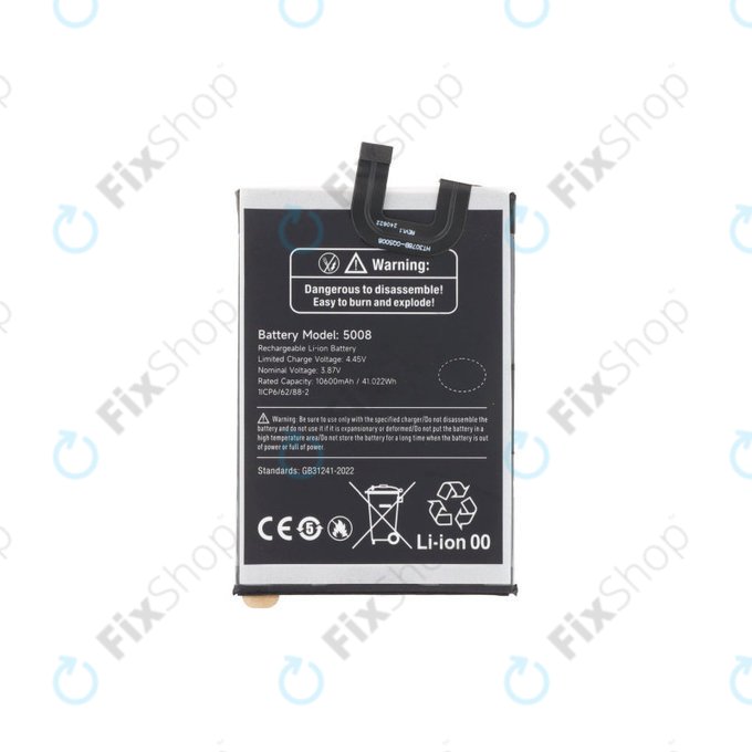 Ulefone Armor 27 Pro, Armor 27T Pro - Batterie 5008 10600mAh