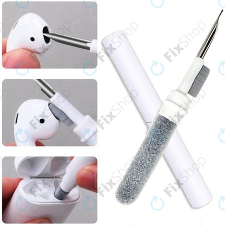 Stylo de nettoyage pour écouteurs sans fil, Blanc