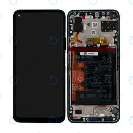Huawei P40 Lite 5G - Écran LCD + Écran tactile + Cadre + Batterie (Vert Crush) - 02353SUP