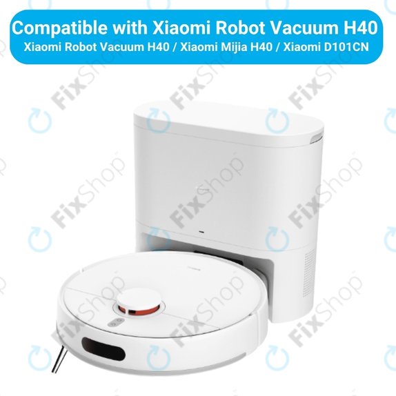 Kit de pièces de rechange pour Xiaomi Robot Vacuum H40 - Standard set XL (2x Brosse principale, 4x Filtre, 4x Brosse latérale)