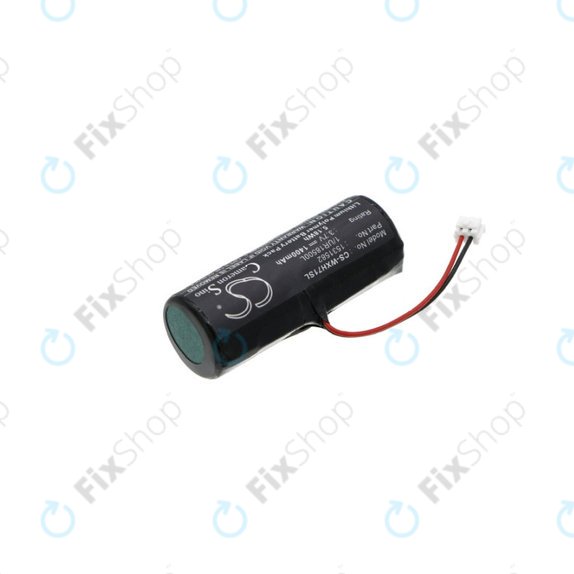 Batterie pour Wella Xpert HS71, 1400mAh, Li-ion, 3.7V, 1531582, HQ