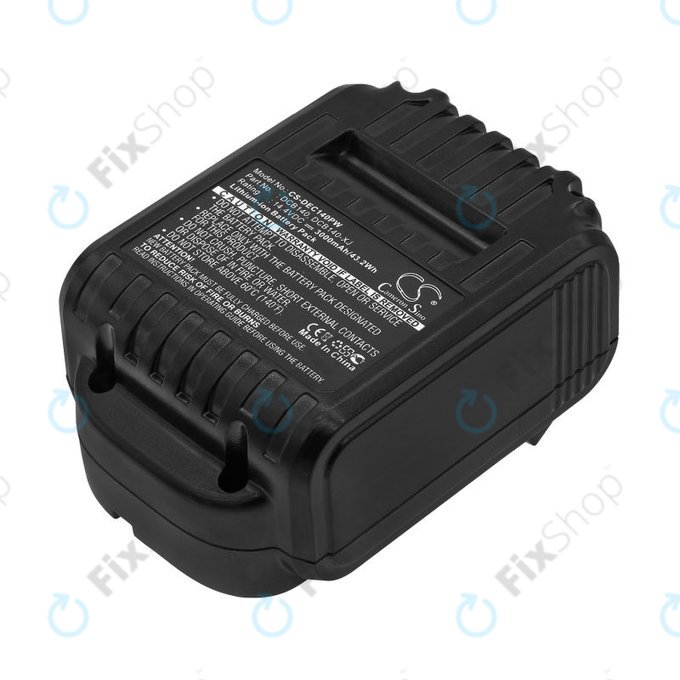 Batterie pour Dewalt DCB090, XR, 3000mAh, Li-Ion, 14.4V, DCB140, HQ