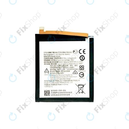 Nokia 7.1, 5.1 Plus, 6.1 Plus (Nokia X6) - Batterie HE342 3000mAh