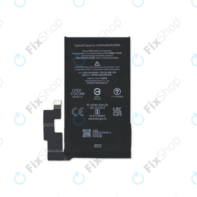 Google Pixel 7 Pro GP4BC GE2AE - Batterie GMF5Z 5000mAh - G949-00304-01 Genuine Service Pack