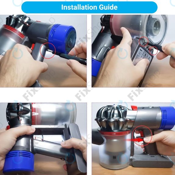 Dyson V7 - Batterie 968670-02, 968670-03 Li-Ion 3000mAh