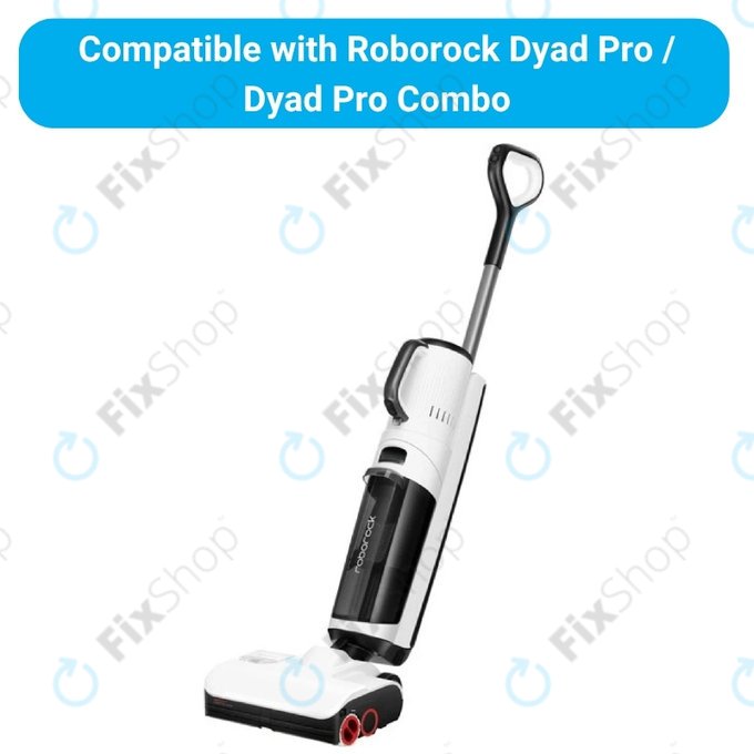 Kit de pièces de rechange pour Roborock Dyad Pro (2 paires de brosses principales, 4x Filtre)